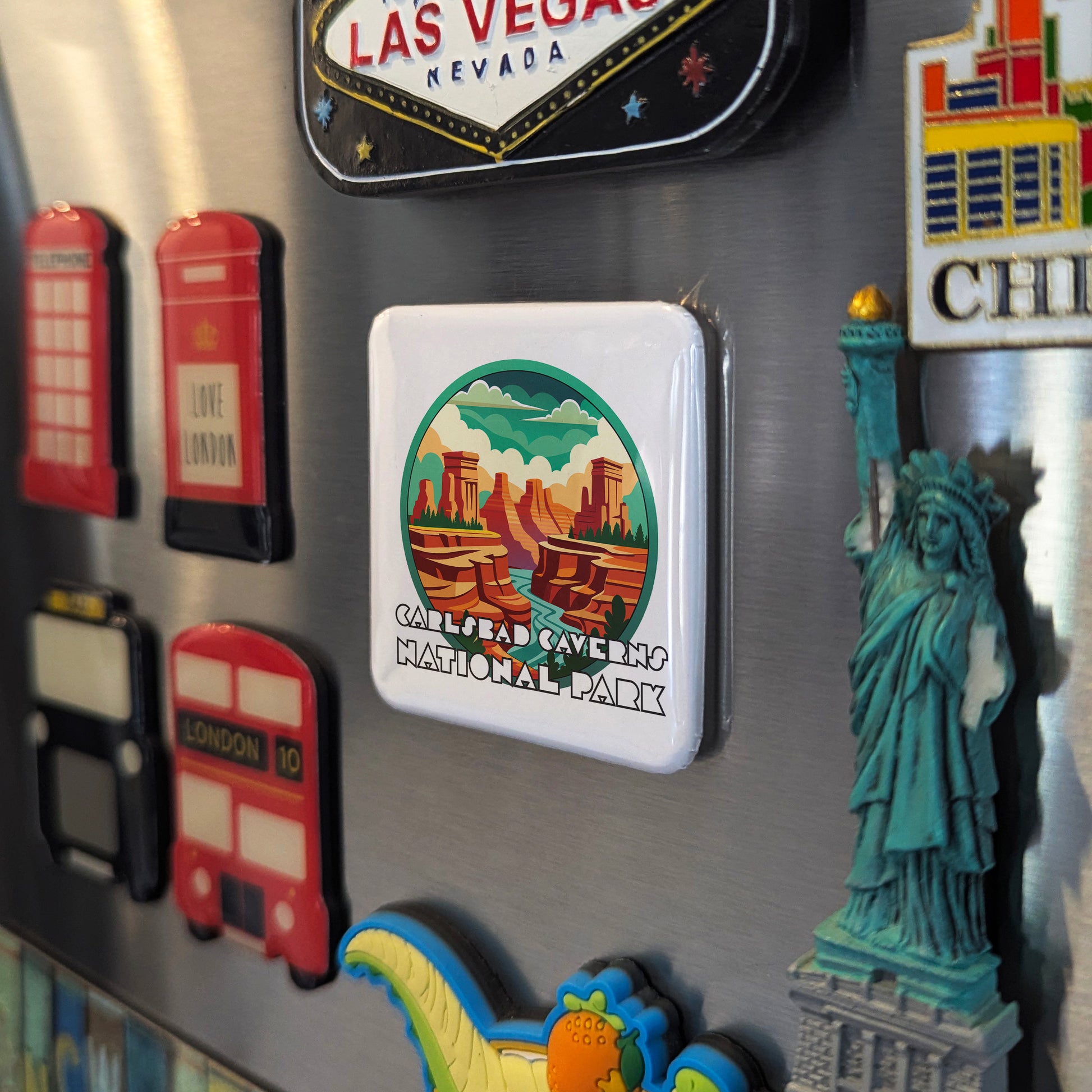 Carlsbad Caverns National Park Fridge Magnet - PhiloPerse