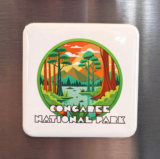 Congaree National Park Fridge Magnet - PhiloPerse