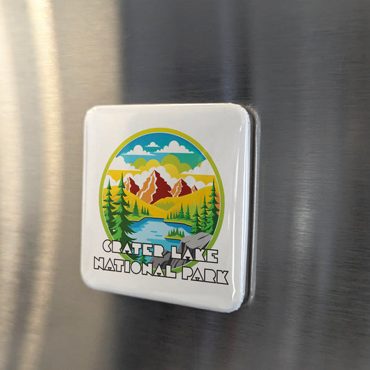 Crater Lake National Park Fridge Magnet - PhiloPerse