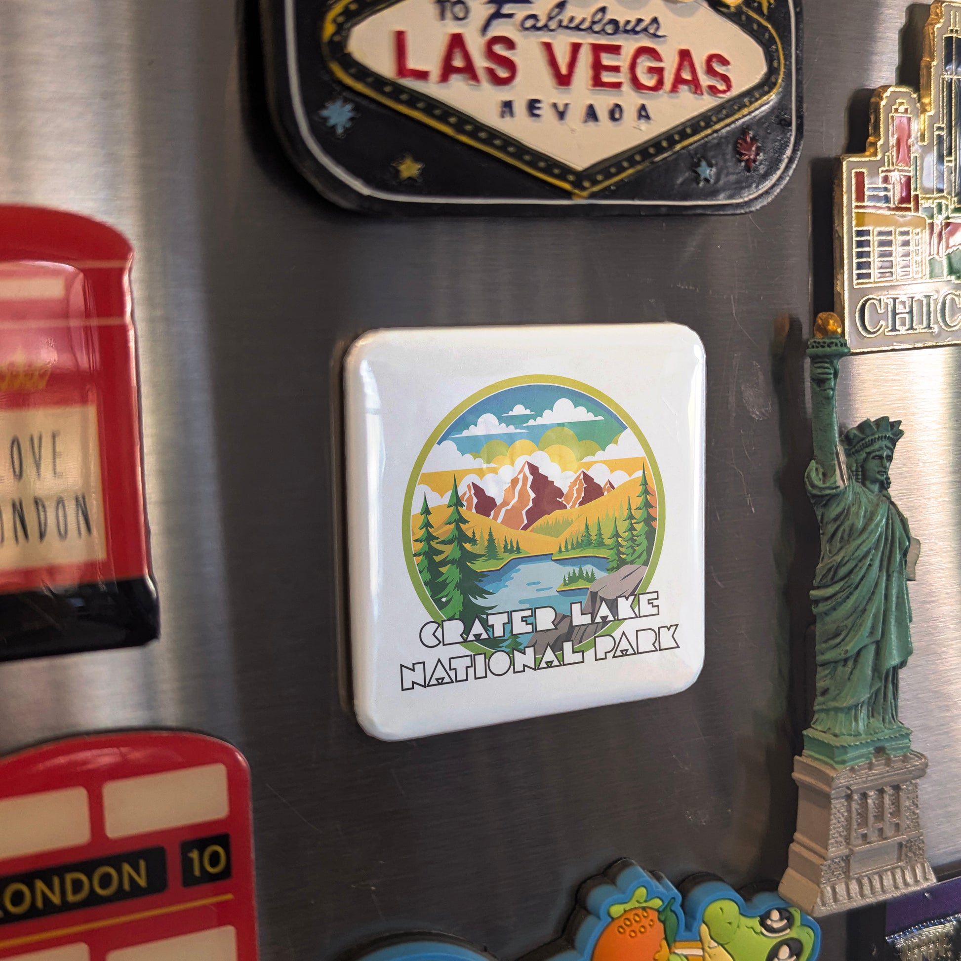 Crater Lake National Park Fridge Magnet - PhiloPerse