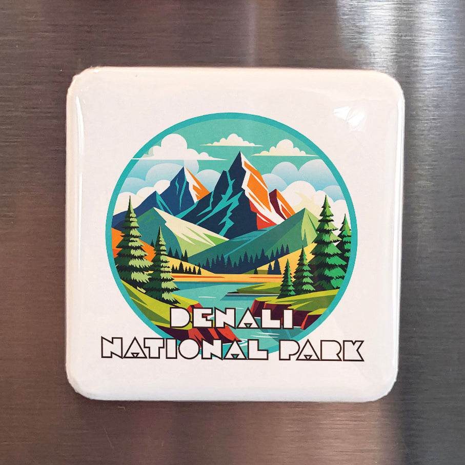 Denali National Park Fridge Magnet - PhiloPerse