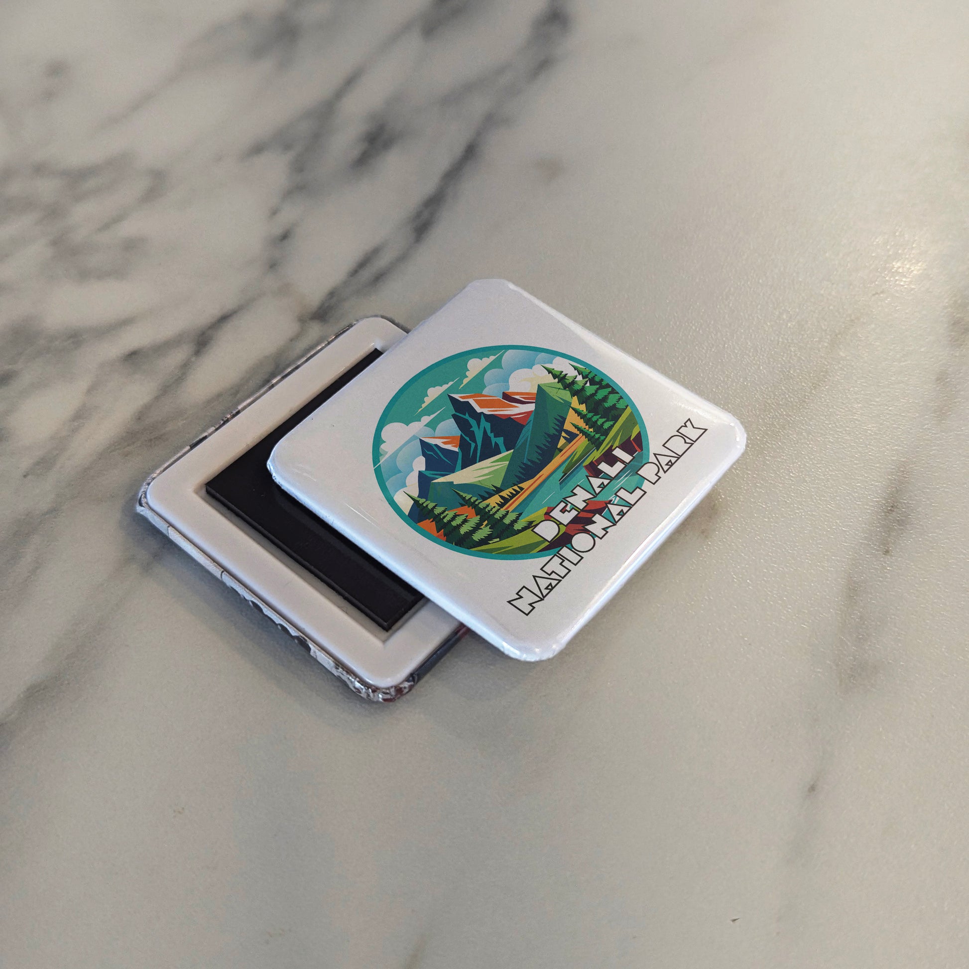 Denali National Park Fridge Magnet - PhiloPerse