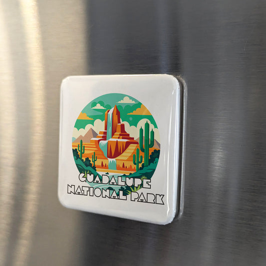 Guadalupe Mountains National Park Fridge Magnet - PhiloPerse
