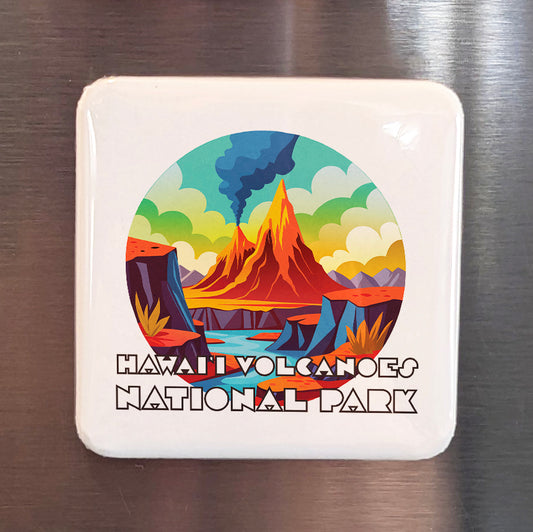 Hawaiʻi Volcanoes National Park Fridge Magnet - PhiloPerse
