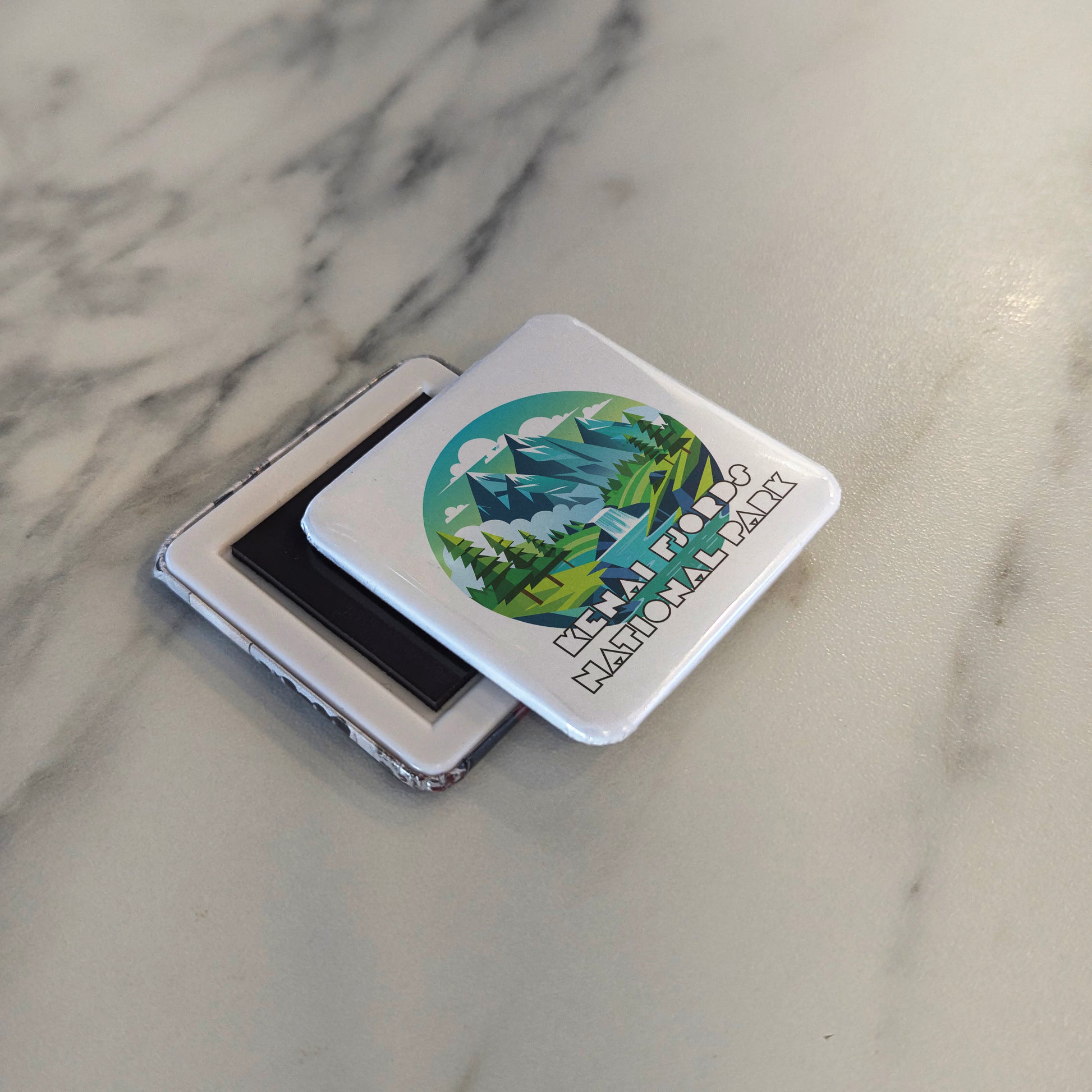 Kenai Fjords National Park Fridge Magnet - PhiloPerse