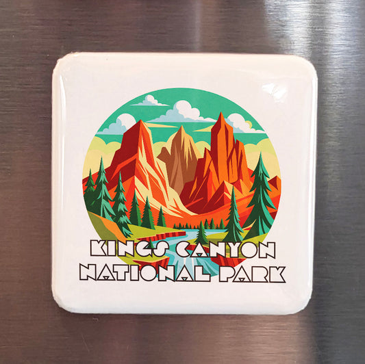 Kings Canyon National Park Fridge Magnet - PhiloPerse