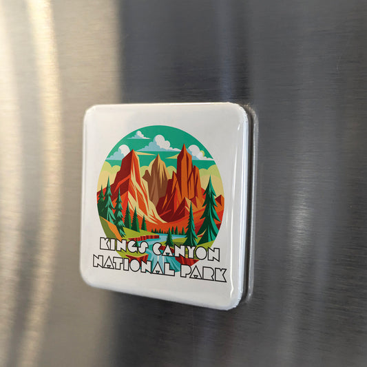 Kings Canyon National Park Fridge Magnet - PhiloPerse