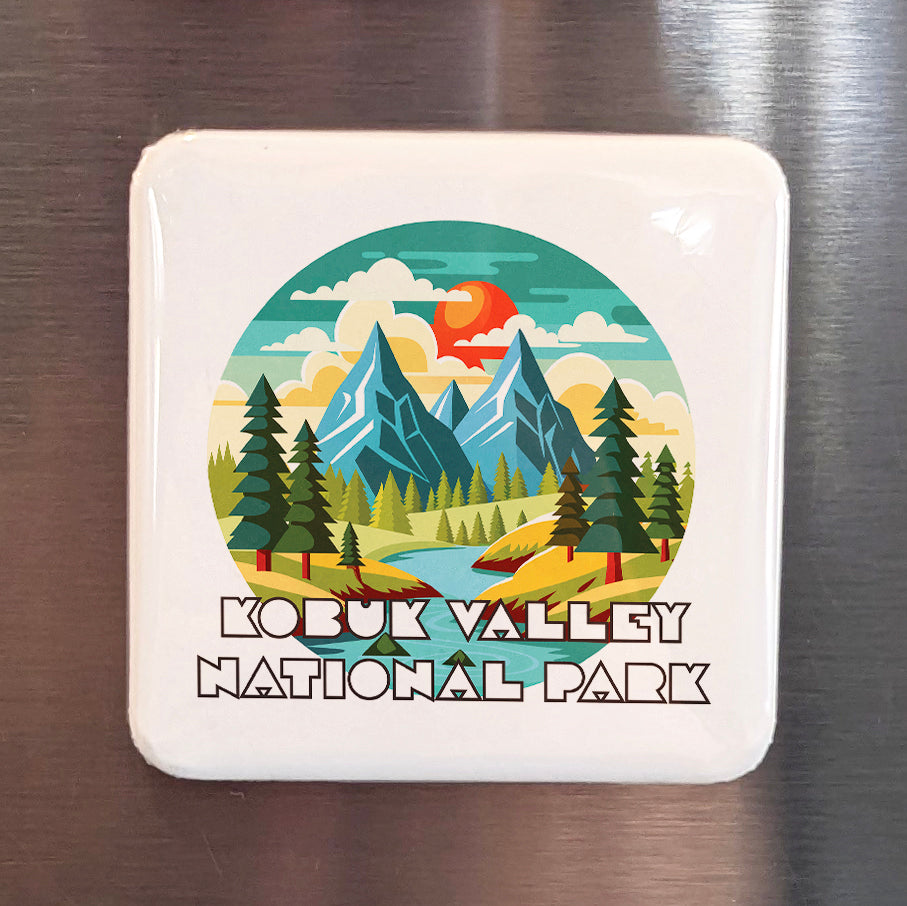Kobuk Valley National Park Fridge Magnet - PhiloPerse
