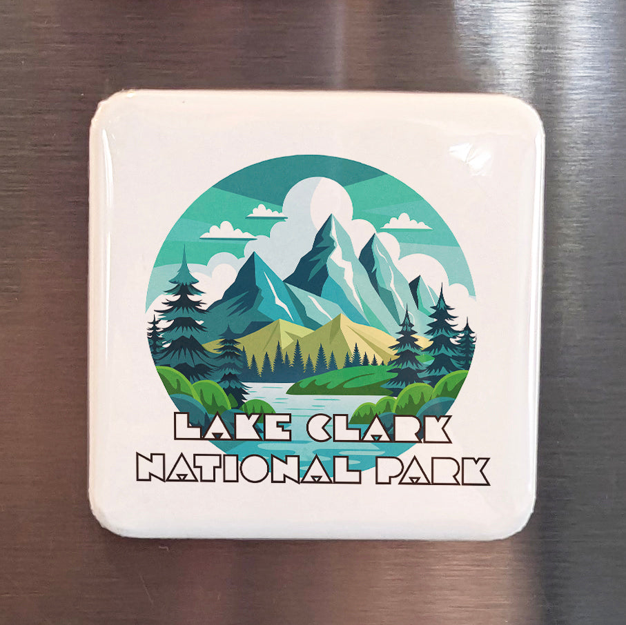 Lake Clark National Park Fridge Magnet - PhiloPerse