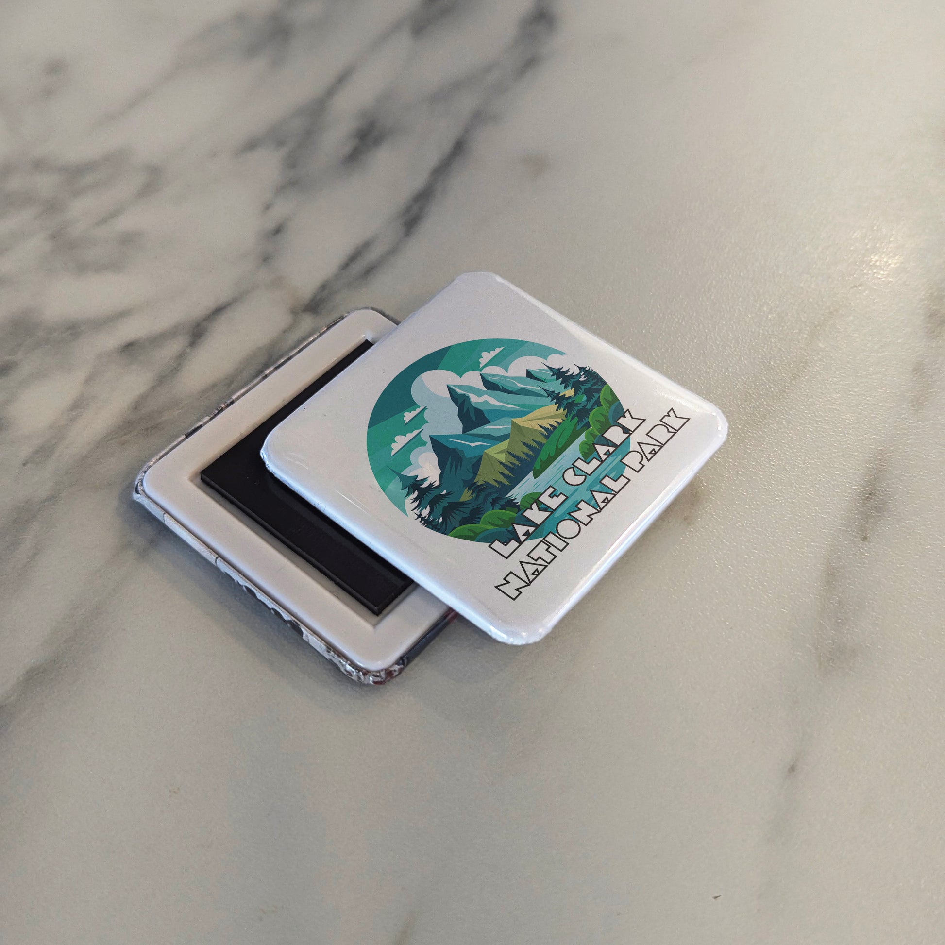 Lake Clark National Park Fridge Magnet - PhiloPerse