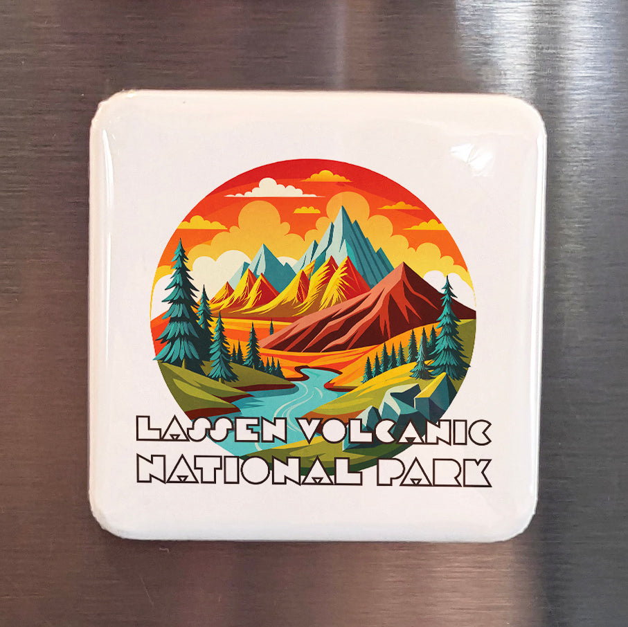 Lassen Volcanic National Park Fridge Magnet - PhiloPerse