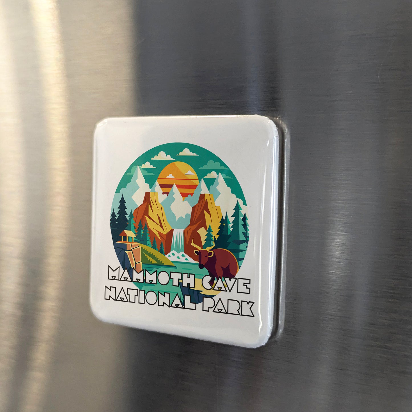 Mammoth Cave National Park Fridge Magnet - PhiloPerse