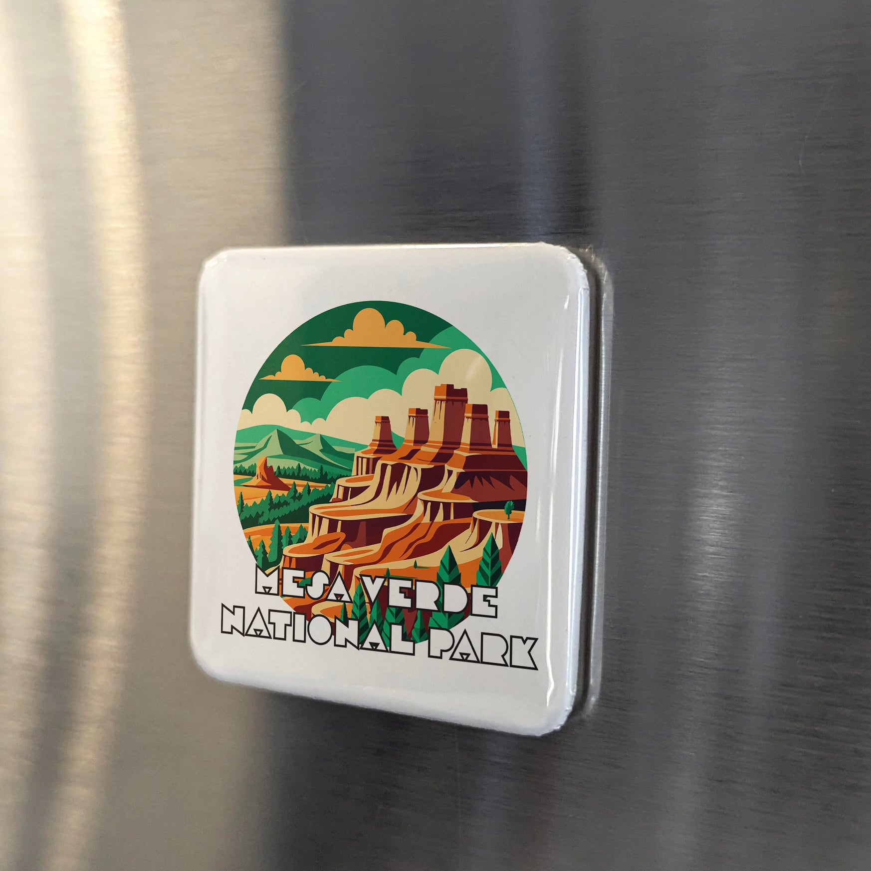 Mesa Verde National Park Fridge Magnet - PhiloPerse