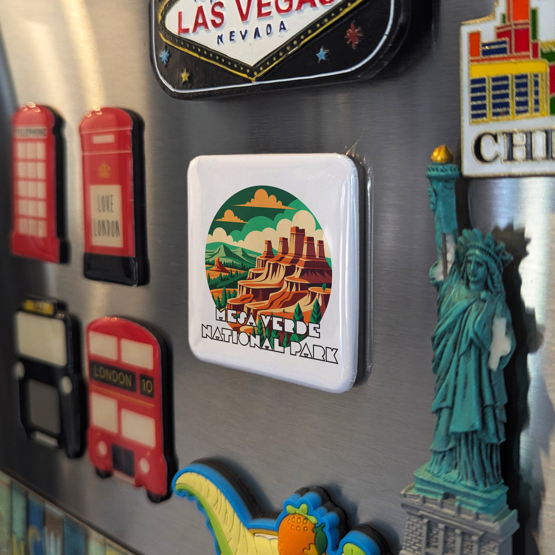 Mesa Verde National Park Fridge Magnet - PhiloPerse