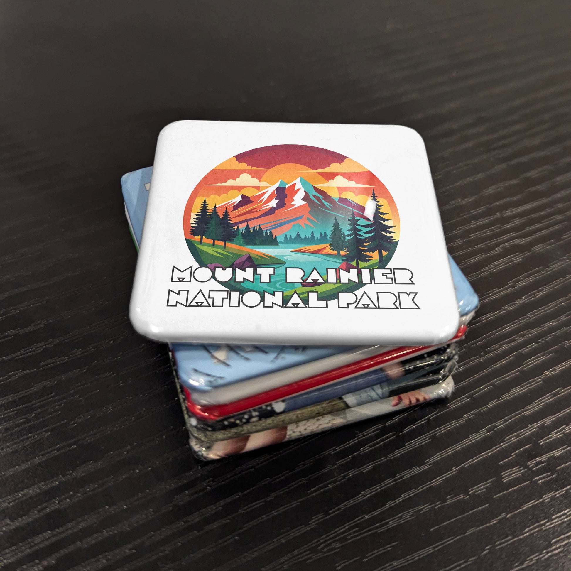 Mount Rainier National Park Fridge Magnet - PhiloPerse