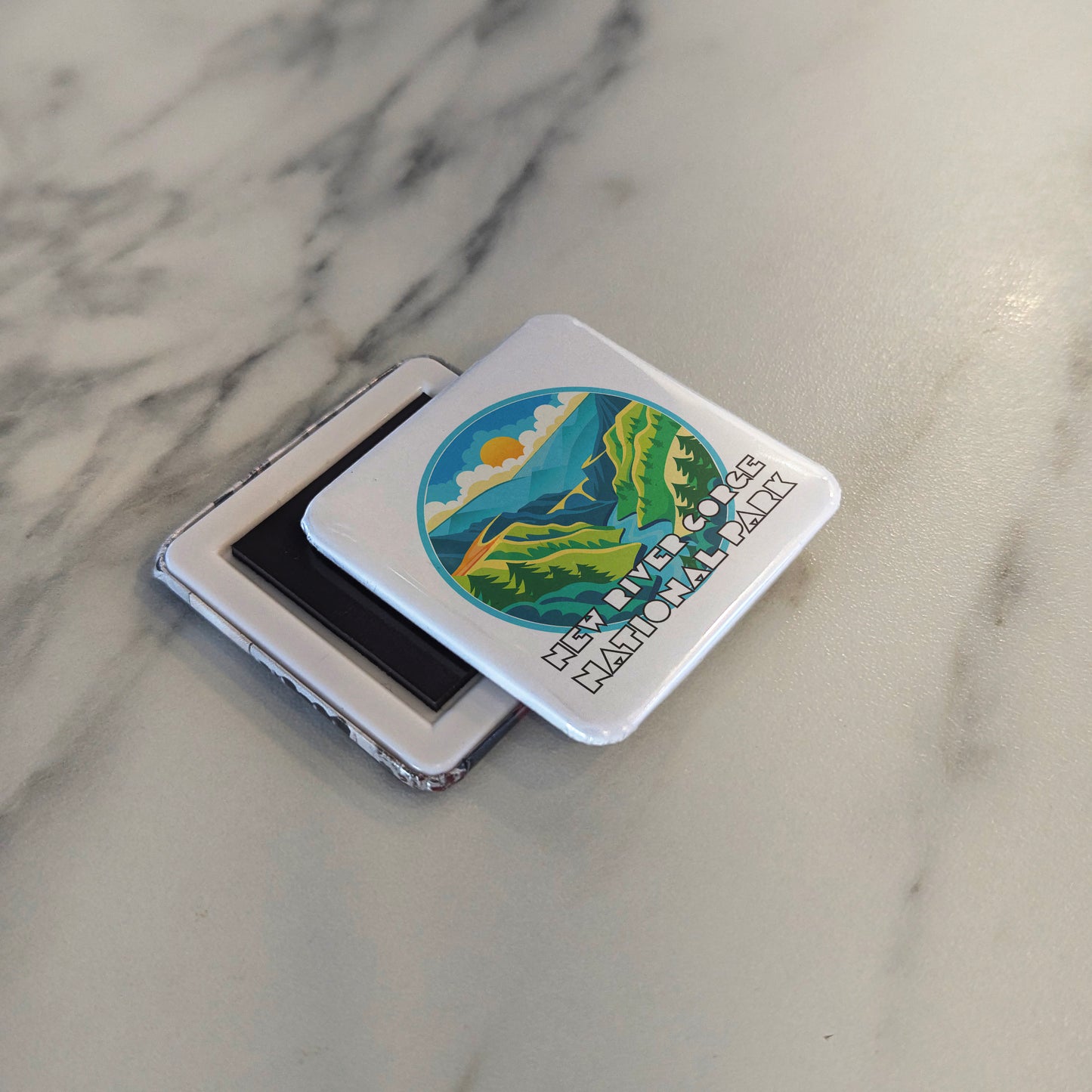 New River Gorge National Park Fridge Magnet - PhiloPerse