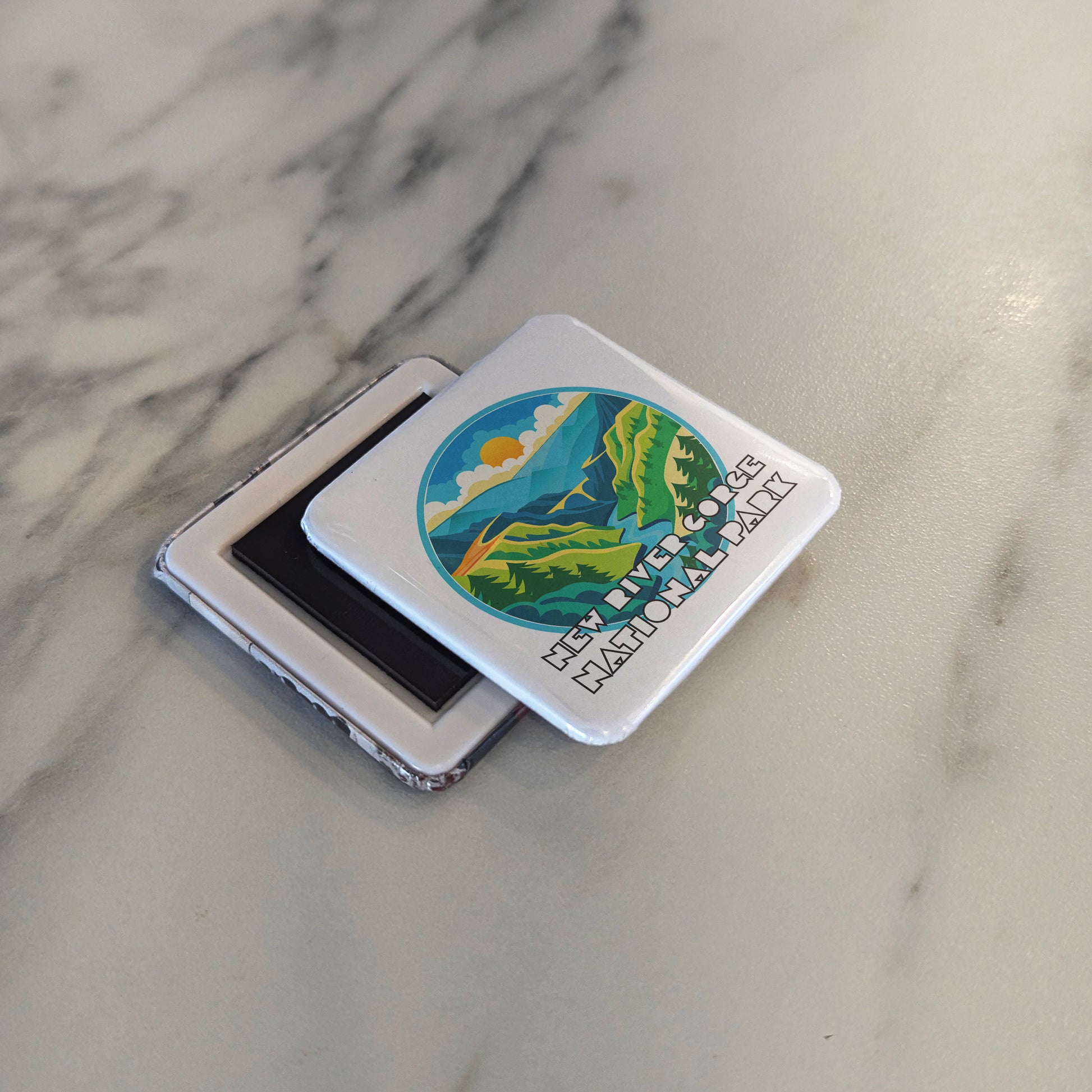 New River Gorge National Park Fridge Magnet - PhiloPerse