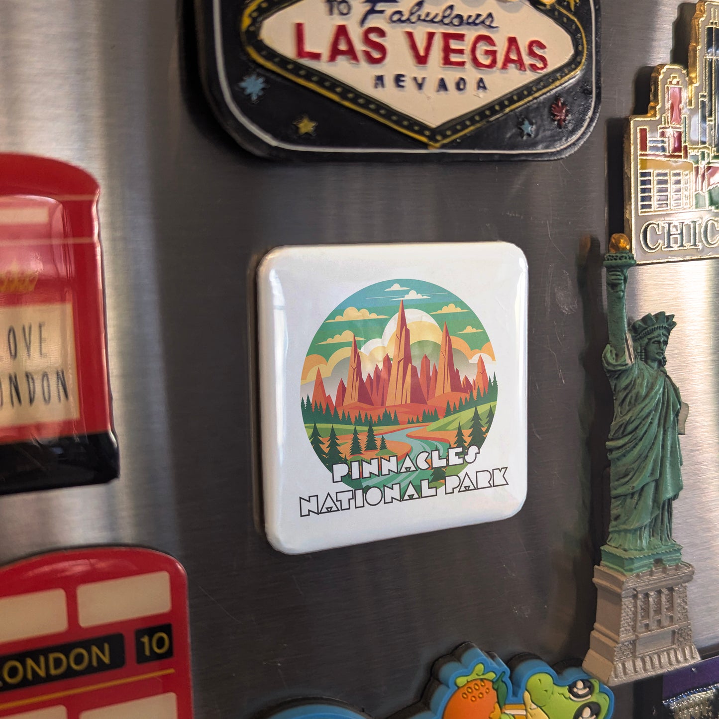 Pinnacles National Park Fridge Magnet - PhiloPerse