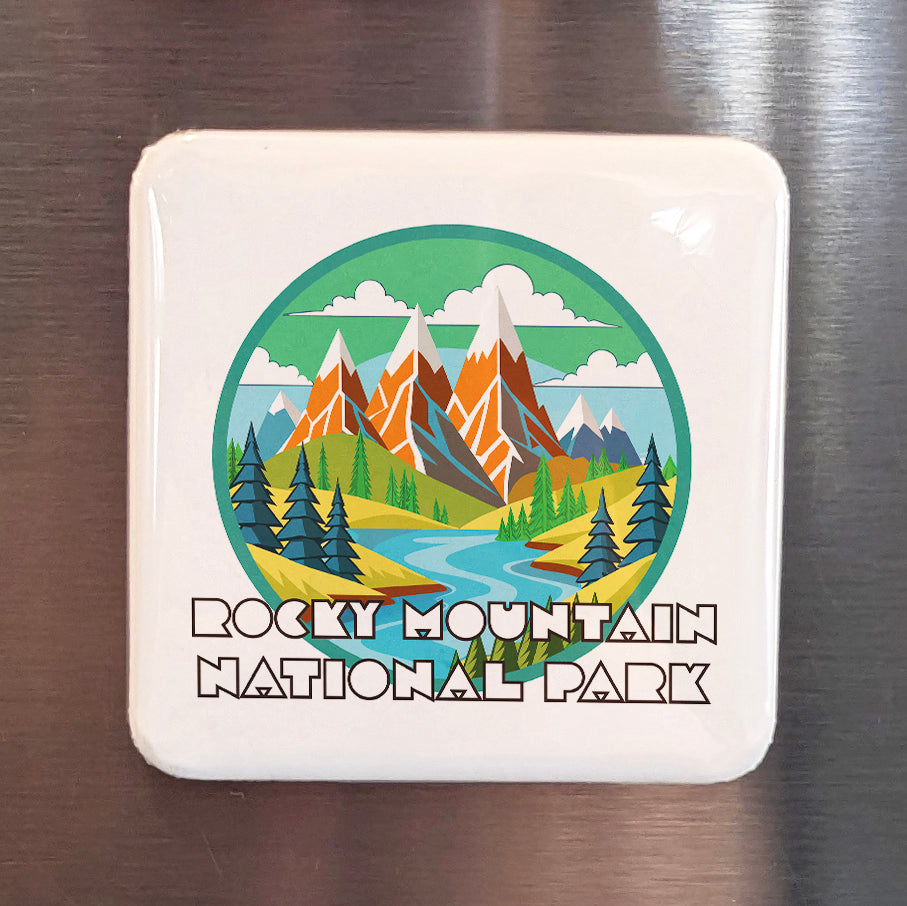 Rocky Mountain National Park Fridge Magnet - PhiloPerse