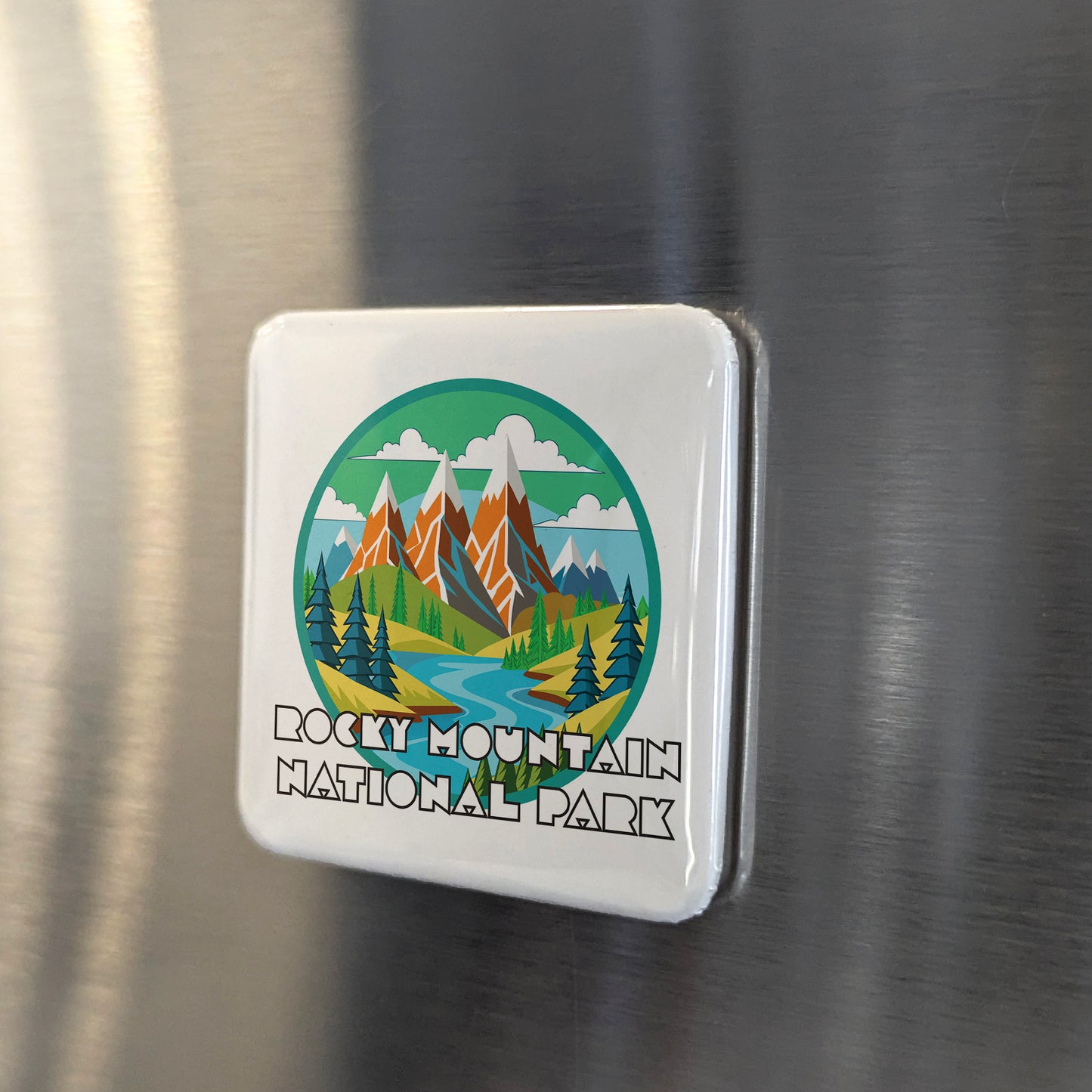 Rocky Mountain National Park Fridge Magnet - PhiloPerse