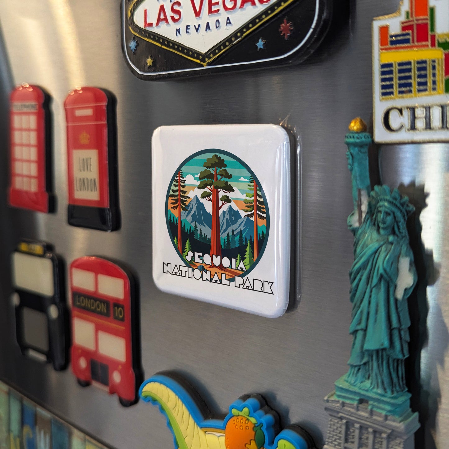 Sequoia National Park Fridge Magnet - PhiloPerse