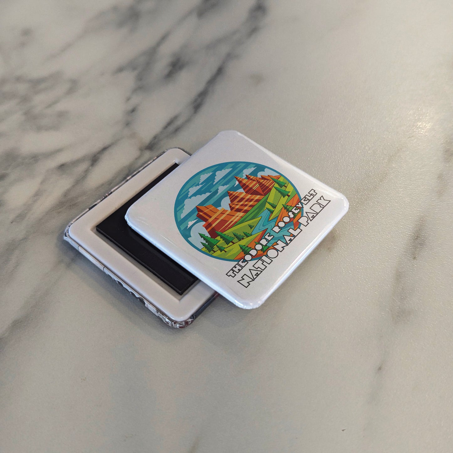 Theodore Roosevelt National Park Fridge Magnet - PhiloPerse