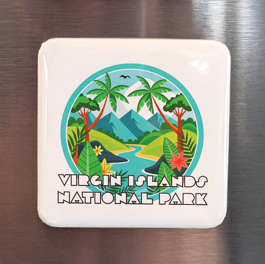 Virgin Islands National Park Fridge Magnet - PhiloPerse