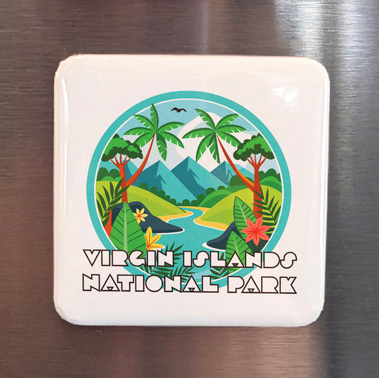 Virgin Islands National Park Fridge Magnet - PhiloPerse