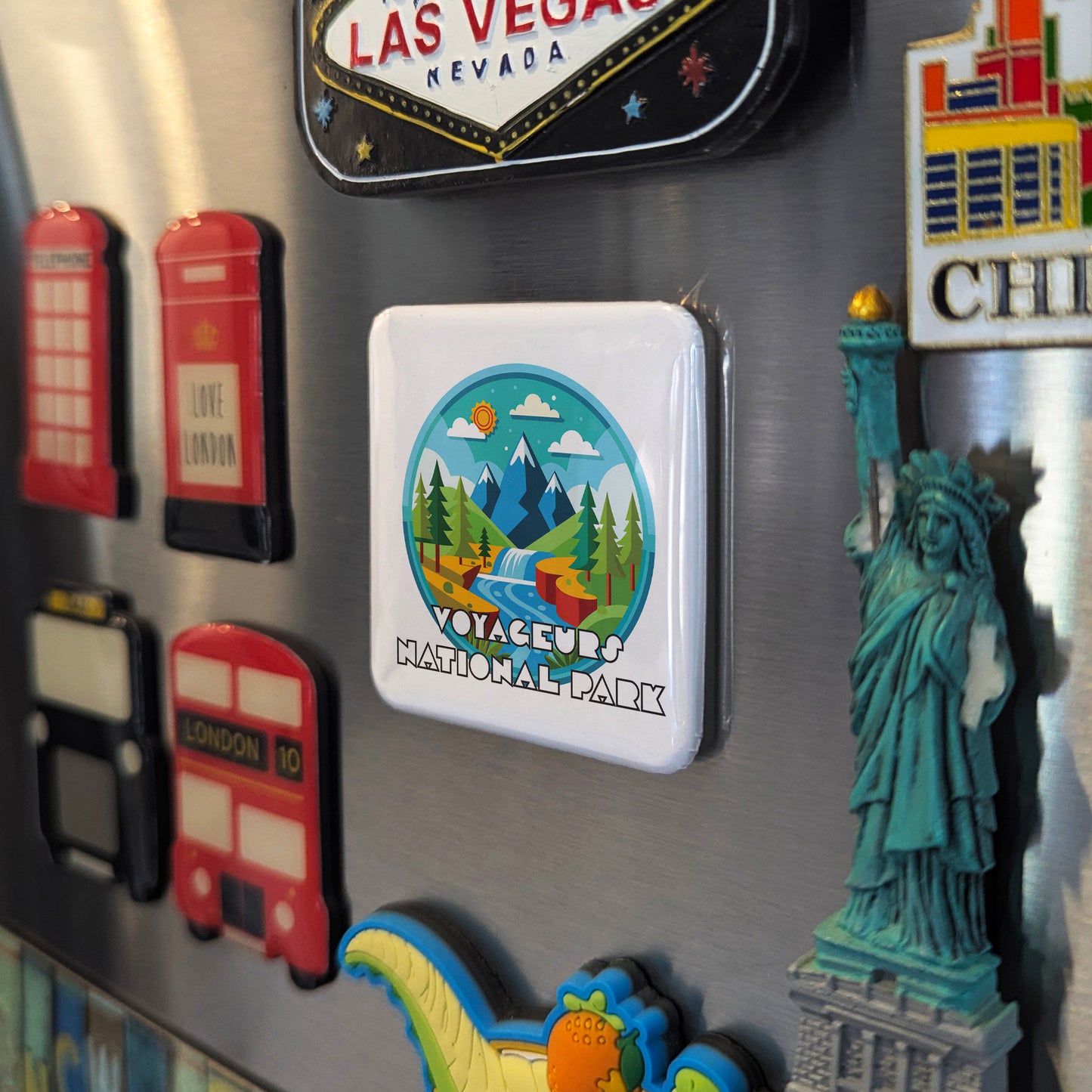 Voyageurs National Park Fridge Magnet - PhiloPerse