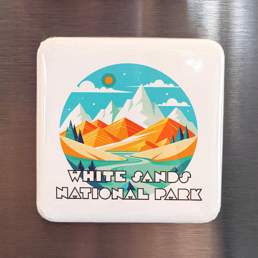 White Sands National Park Fridge Magnet - PhiloPerse