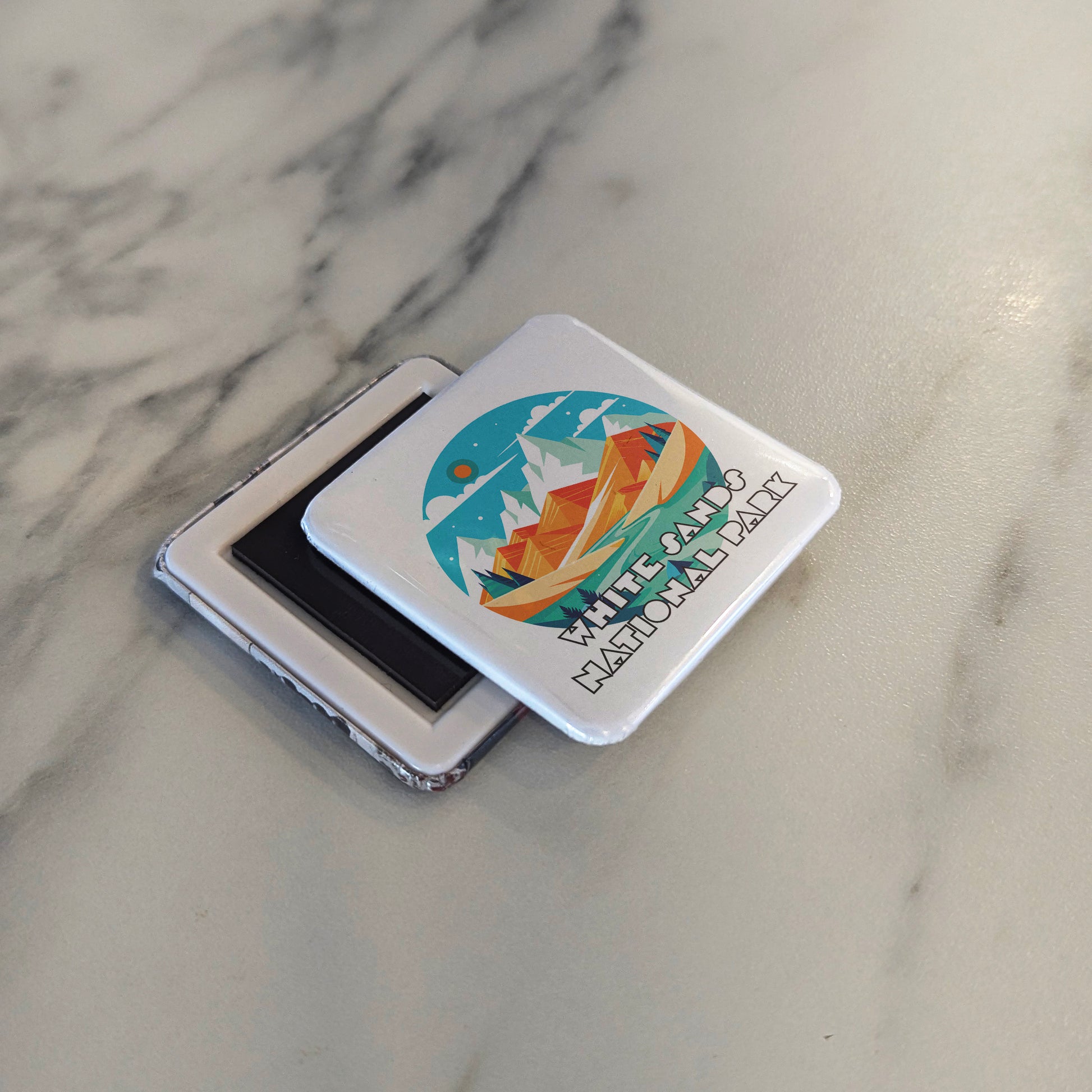 White Sands National Park Fridge Magnet - PhiloPerse