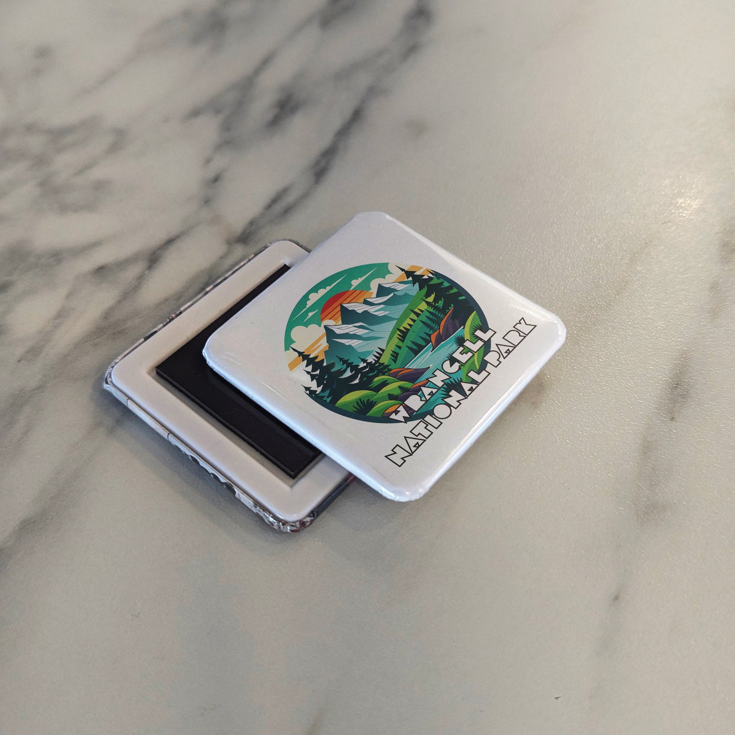 Wrangell National Park Fridge Magnet - PhiloPerse