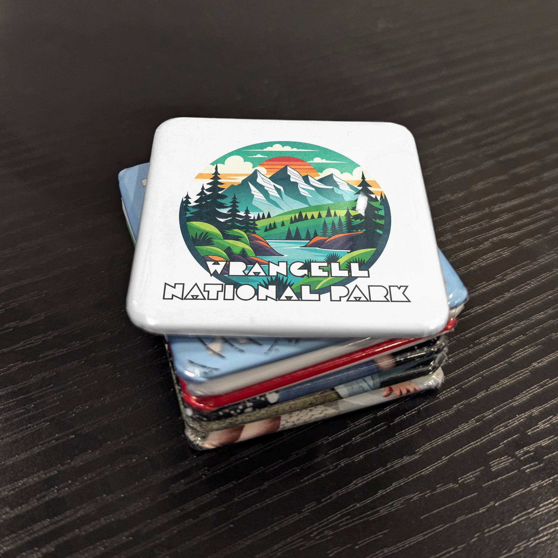 Wrangell National Park Fridge Magnet - PhiloPerse