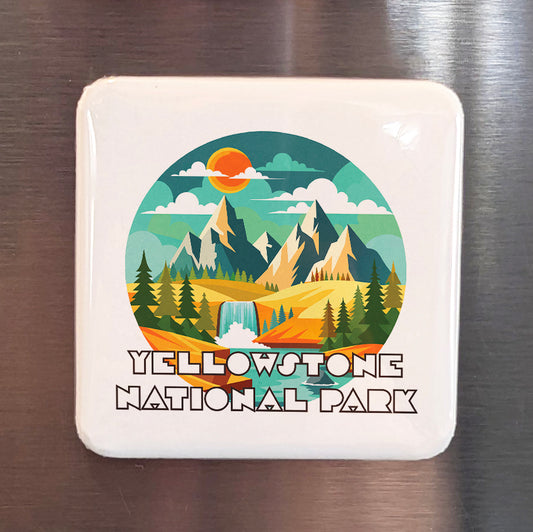 Yellowstone National Park Fridge Magnet - PhiloPerse