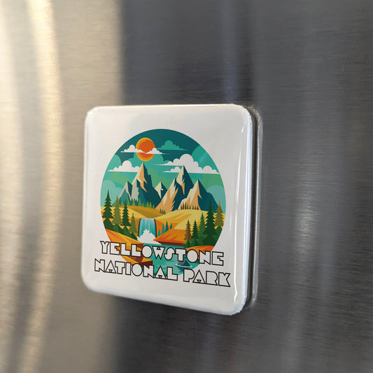 Yellowstone National Park Fridge Magnet - PhiloPerse
