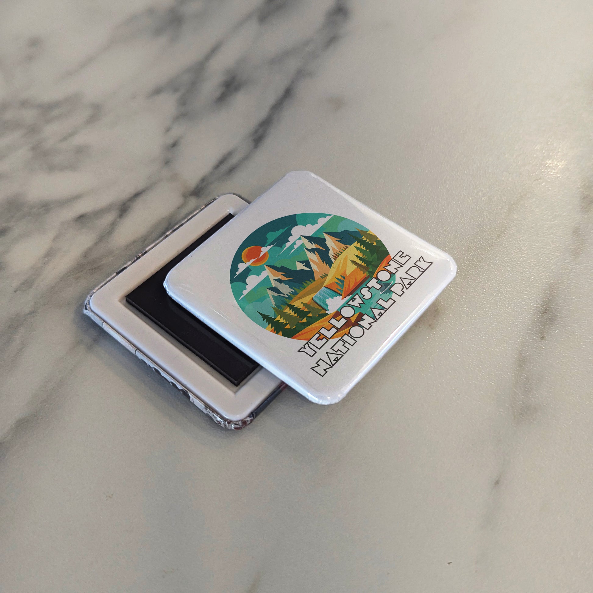 Yellowstone National Park Fridge Magnet - PhiloPerse