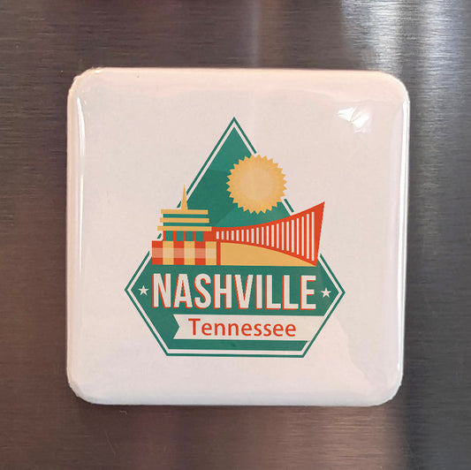 Nashville Tennessee Magnet | Ryman Auditorium | 2x2 | Made in Canada - PhiloPerse