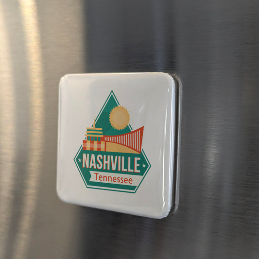 Nashville Tennessee Magnet | Ryman Auditorium | 2x2 | Made in Canada - PhiloPerse