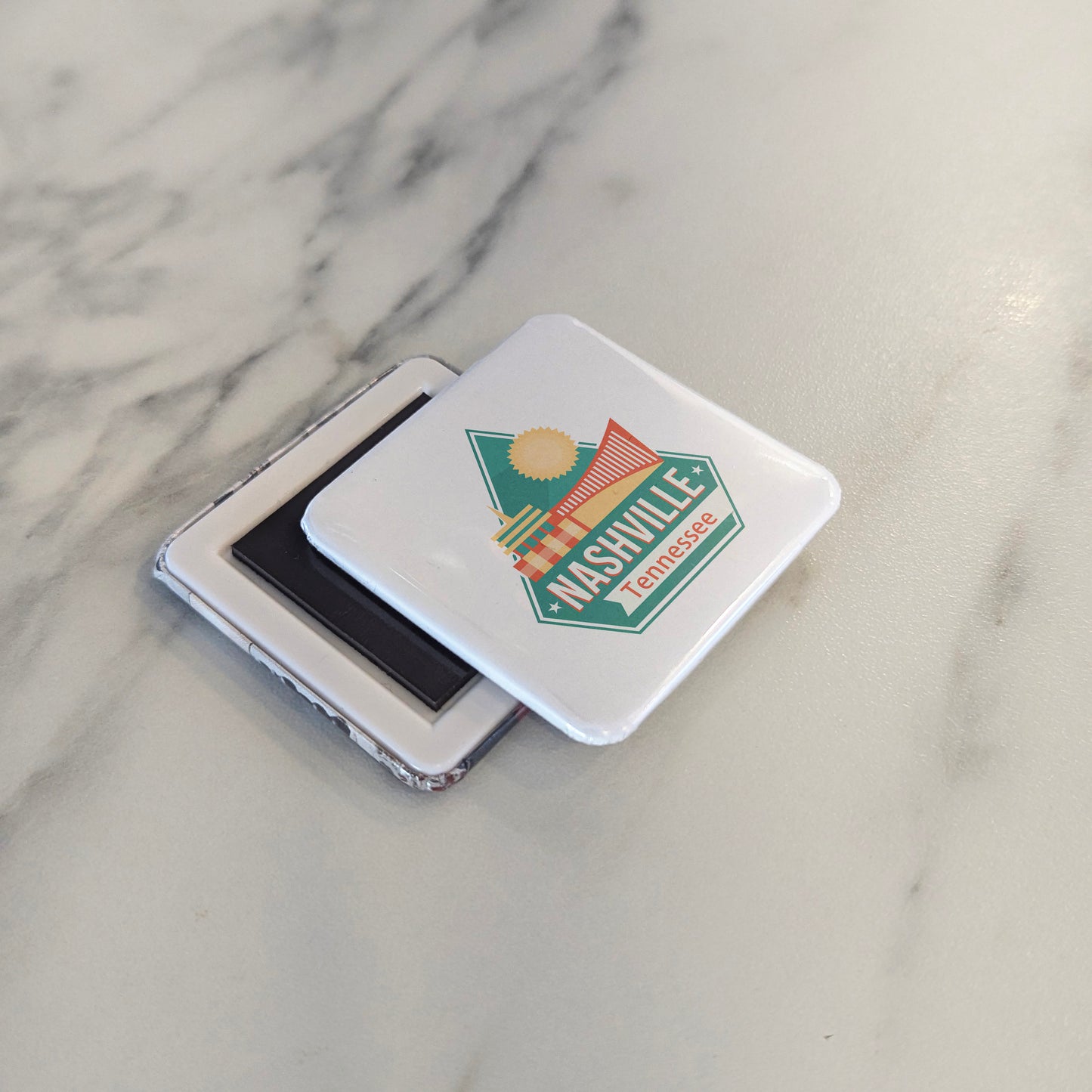 Nashville Tennessee Magnet | Ryman Auditorium | 2×2 | Made in Canada - PhiloPerse