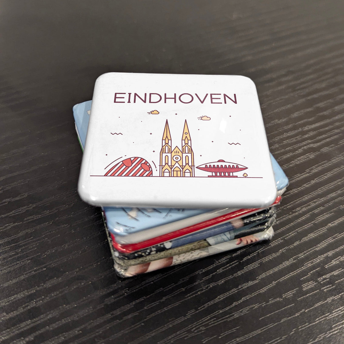 Eindhoven Netherlands Magnet | City of Light and Design Capital of the Brabant | 2x2 | Made in Canada