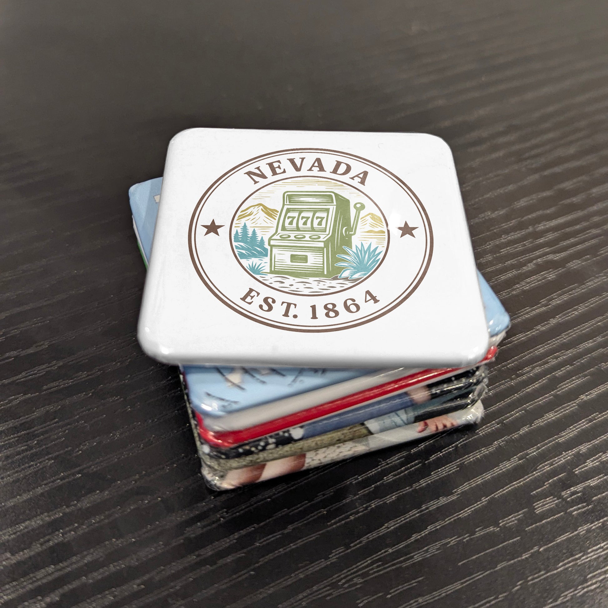 Nevada Magnet | The Silver State | 2×2 | Made in Canada - PhiloPerse