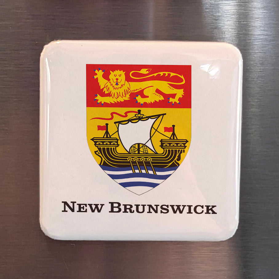 New Brunswick Flag Fridge Magnet - PhiloPerse