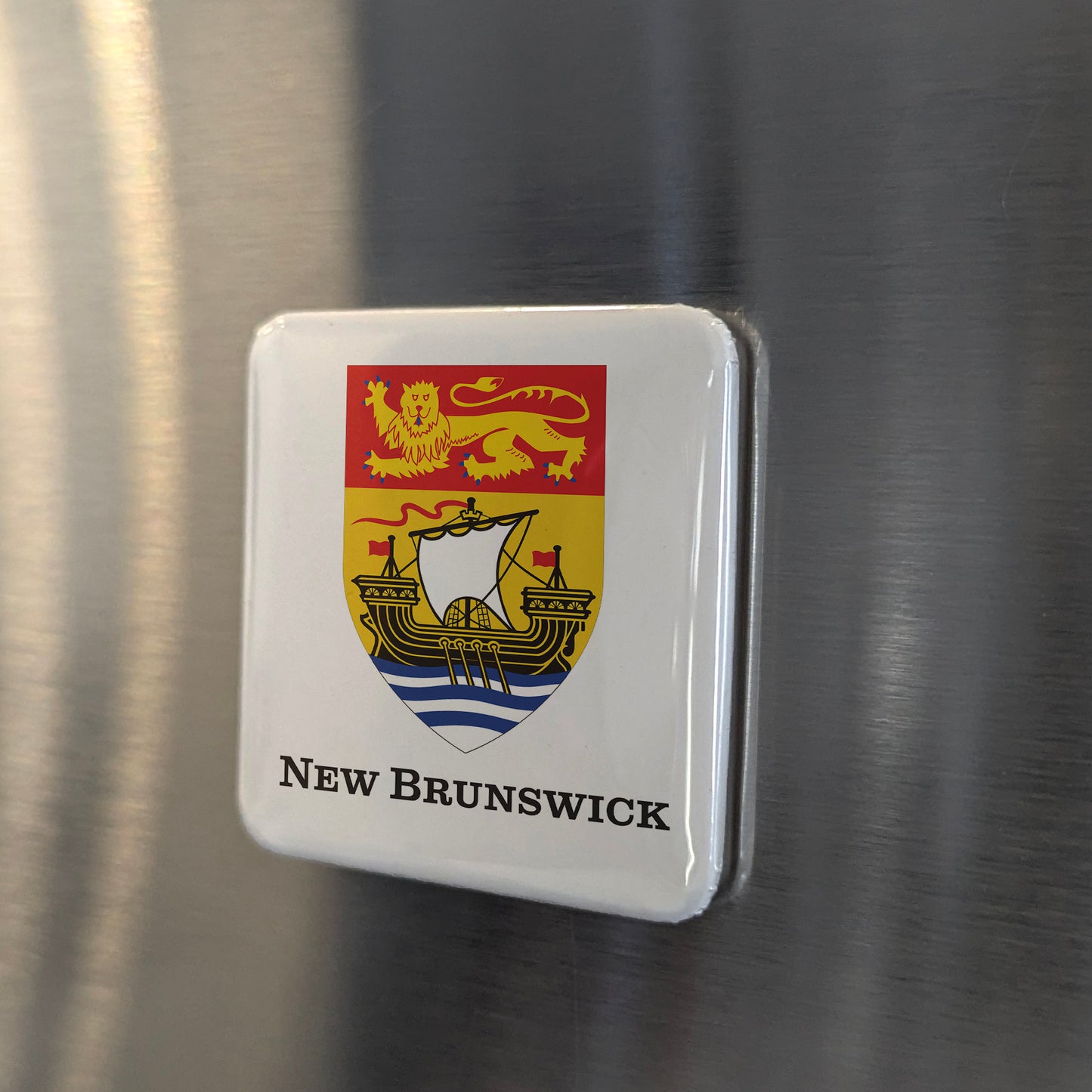 New Brunswick Flag Fridge Magnet - PhiloPerse