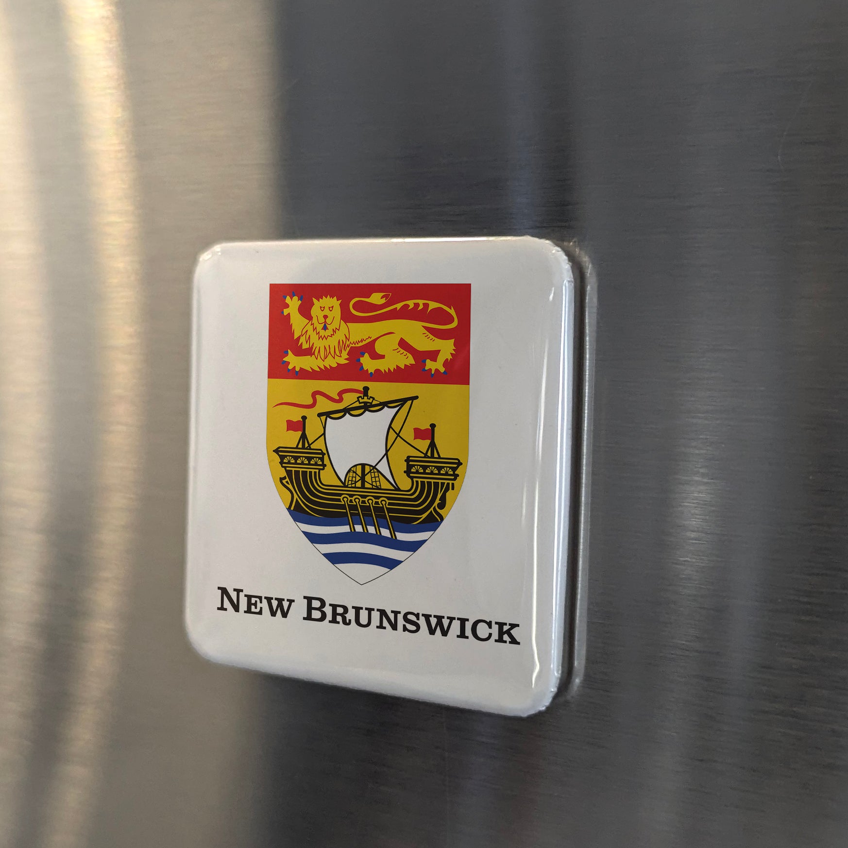 New Brunswick Flag Fridge Magnet - PhiloPerse
