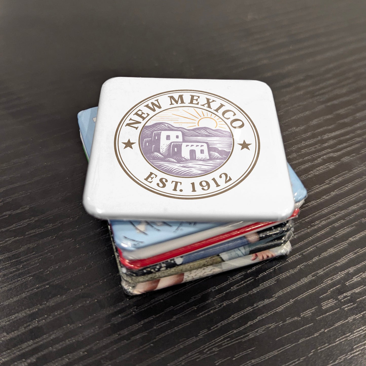 New Mexico Magnet | The Land of Enchantment | 2×2 | Made in Canada - PhiloPerse