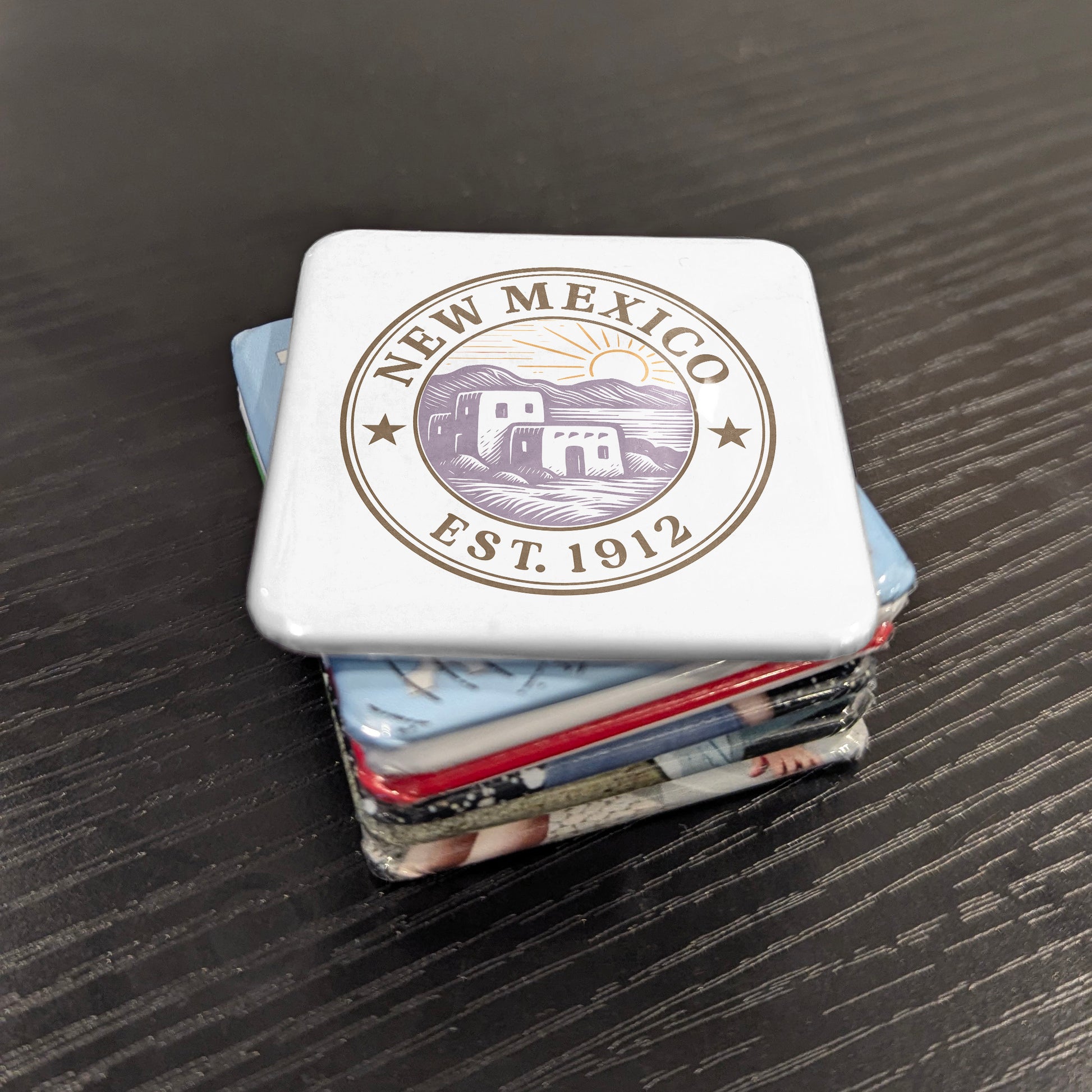 New Mexico Magnet | The Land of Enchantment | 2×2 | Made in Canada - PhiloPerse