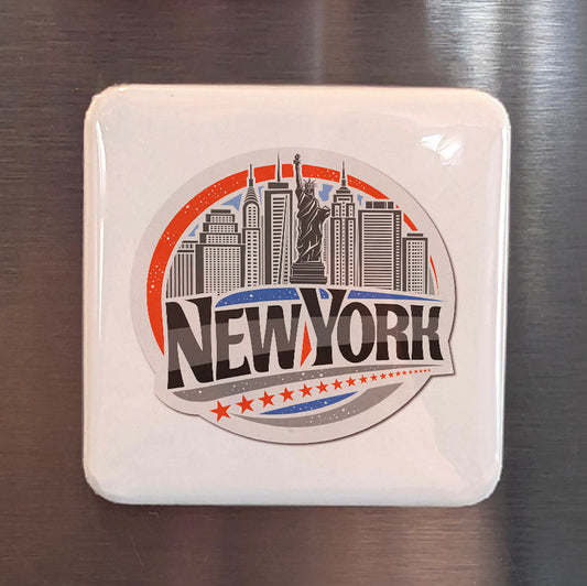 New York City Magnet | The Big Apple | 2x2 | Made in Canada - PhiloPerse