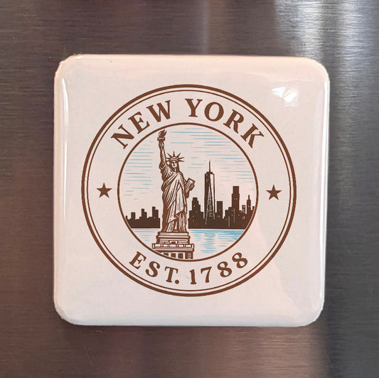 New York Magnet | The Empire State | 2×2 | Made in Canada - PhiloPerse
