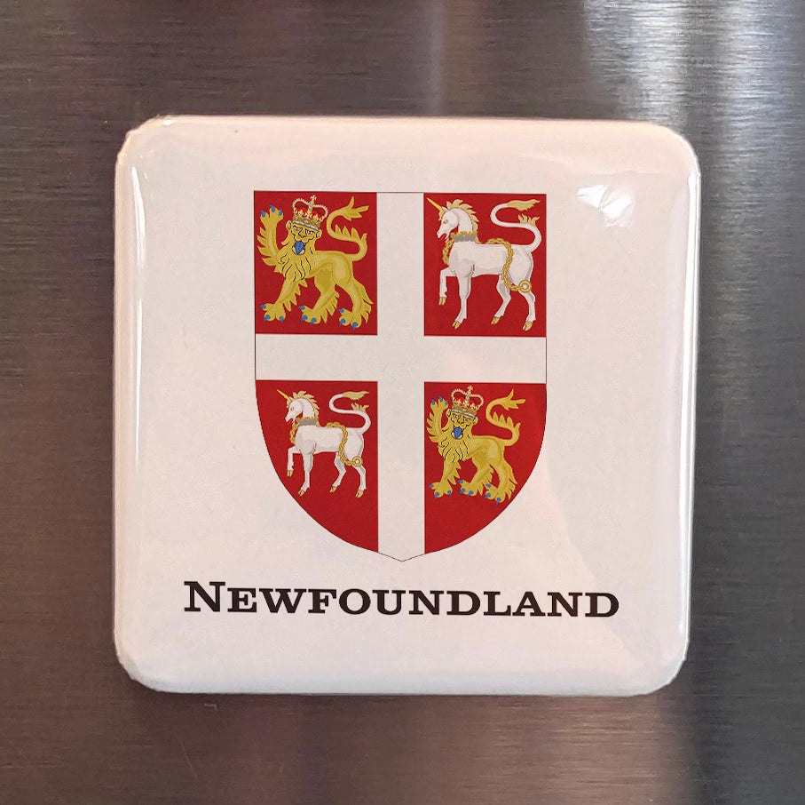 Newfoundland and Labrador Coat of Arms Fridge Magnet - PhiloPerse