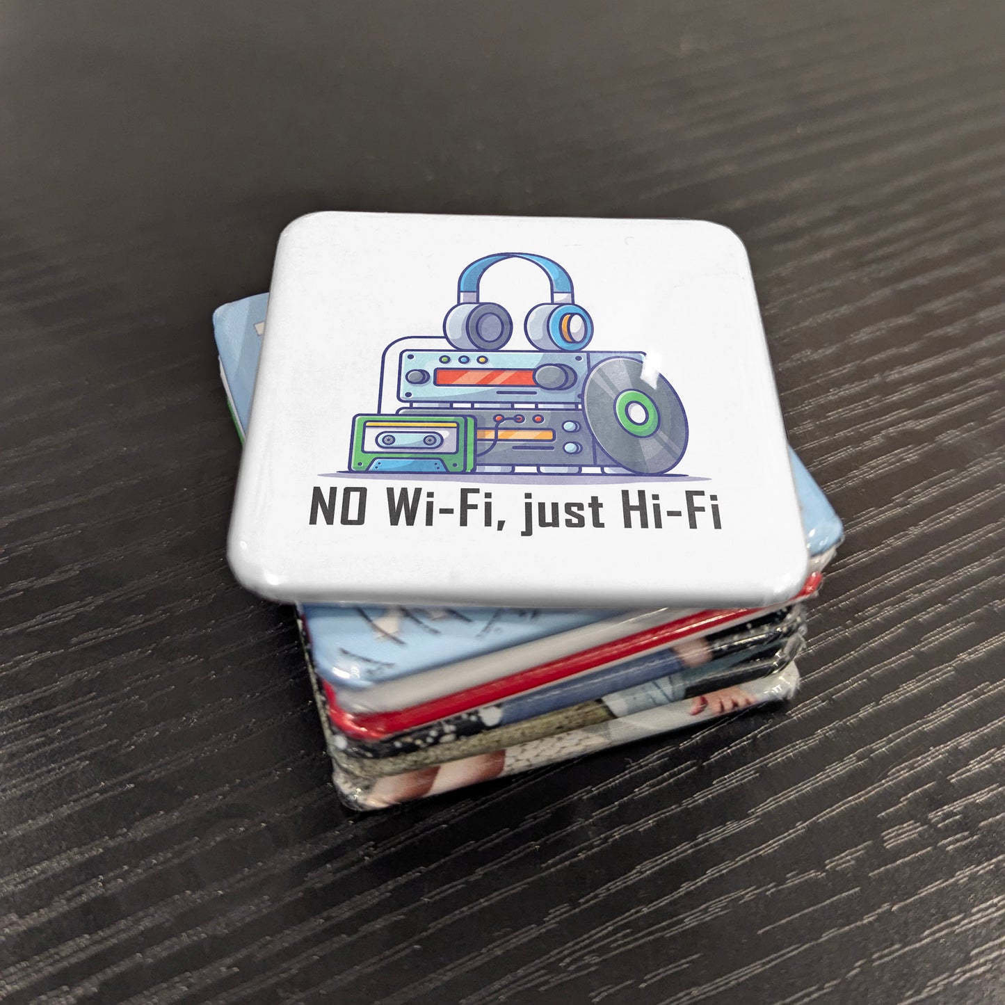 No WiFi just HiFi Fridge Magnet - PhiloPerse